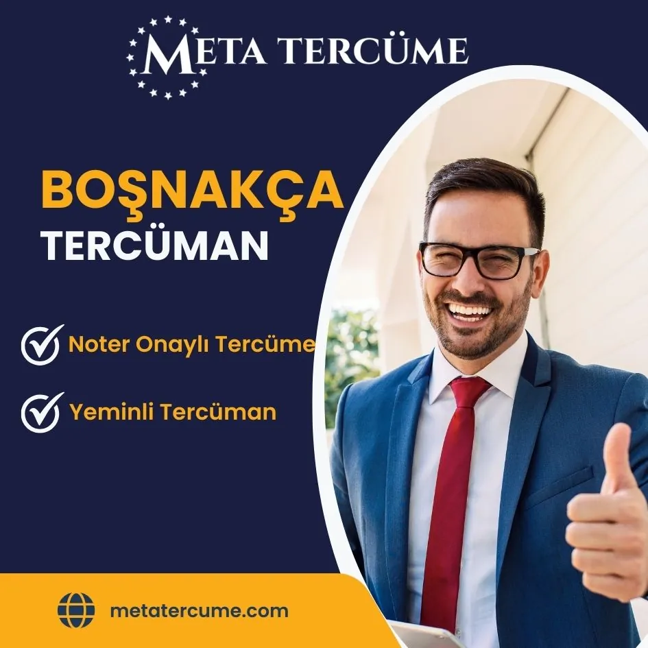 Boşnakça Yeminli Tercüman